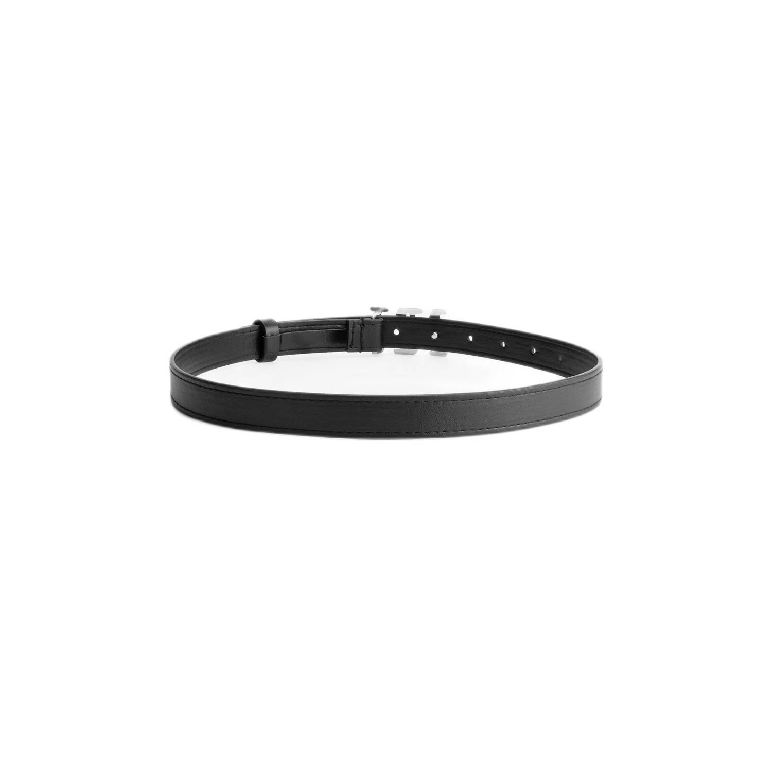 NIK&NIK imitatieleren riem met studs zwart
