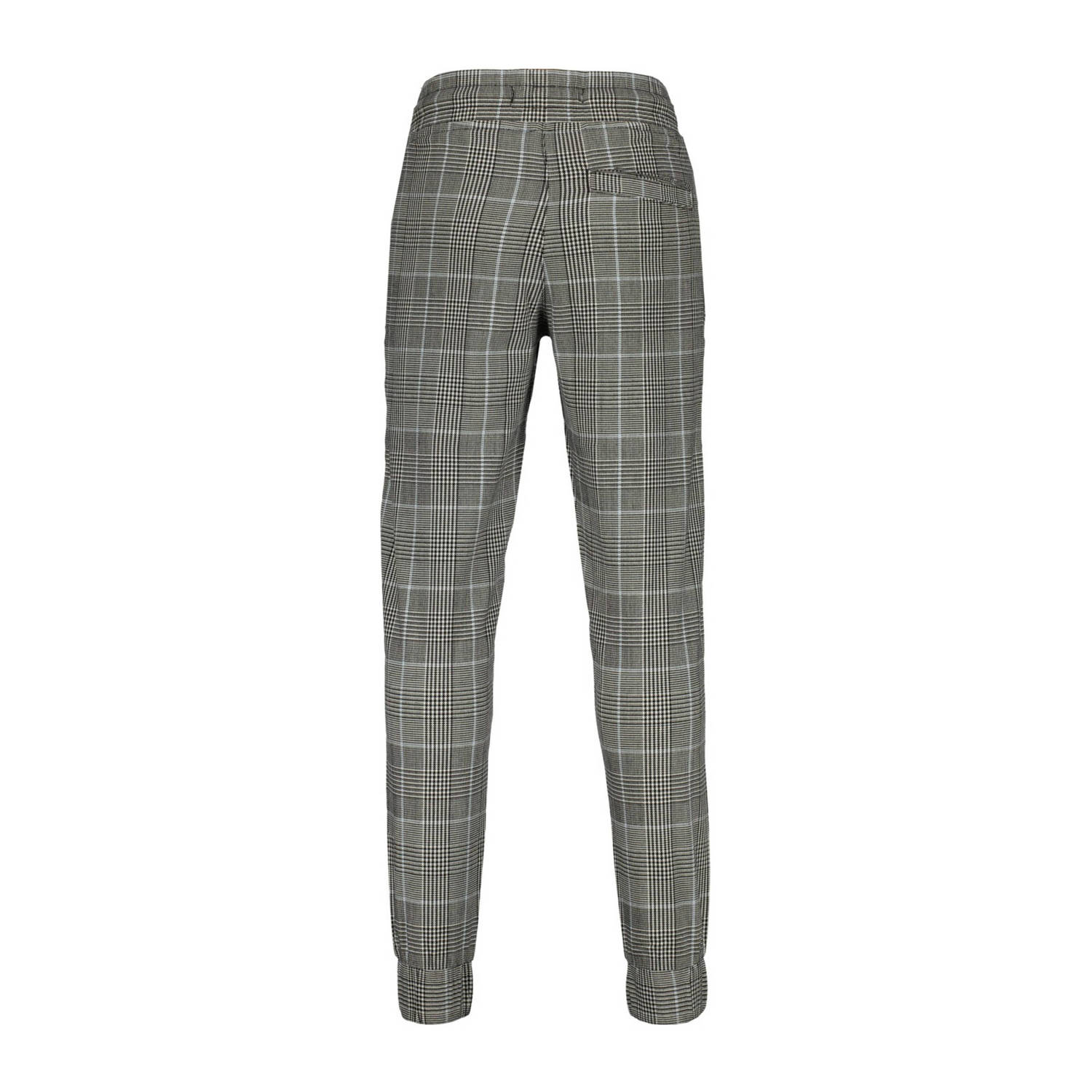 Vingino geruite broek Sart donkergrijs