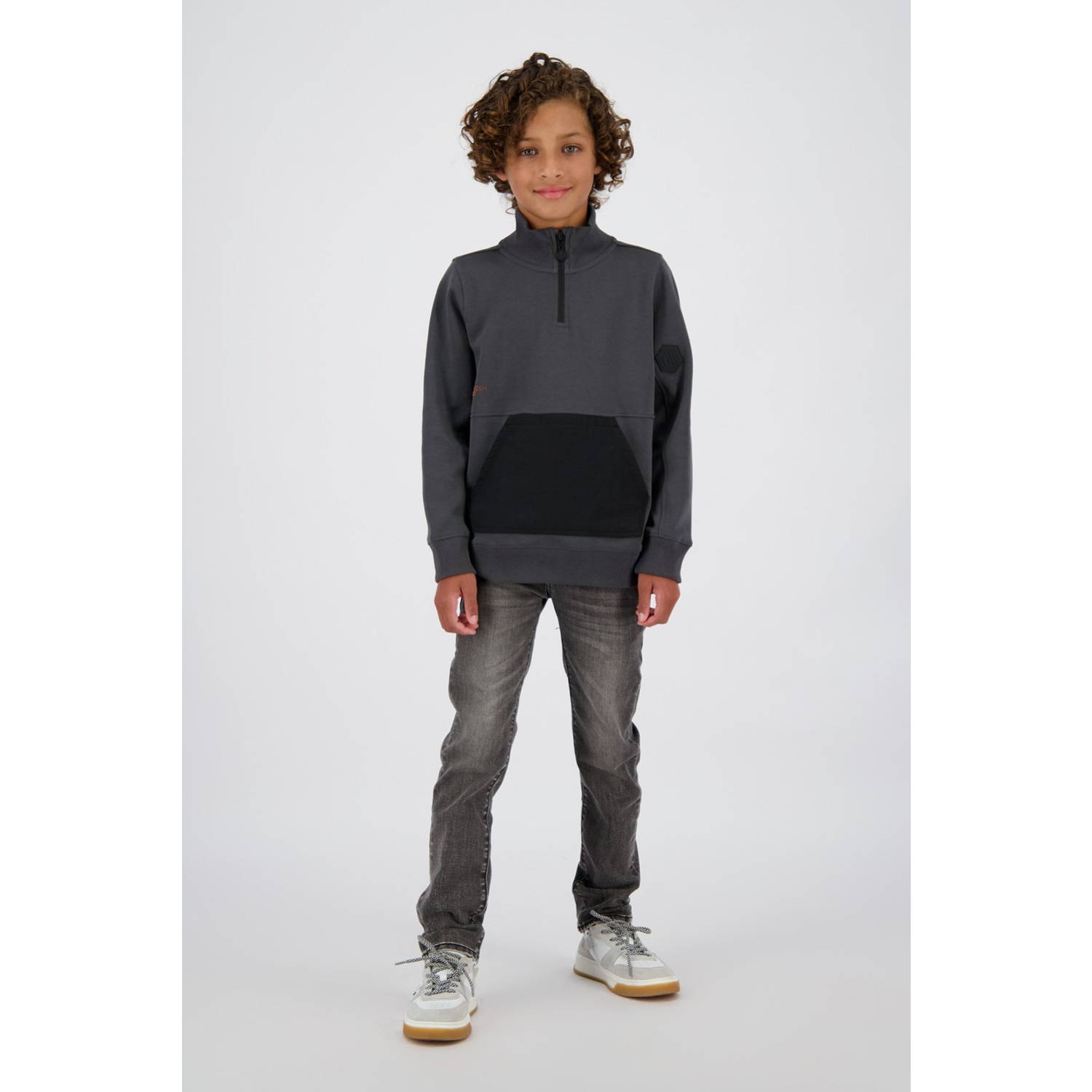 Vingino Daley Blind sweater grijs