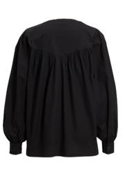 thumbnail: Anytime blouse met v-hals zwart