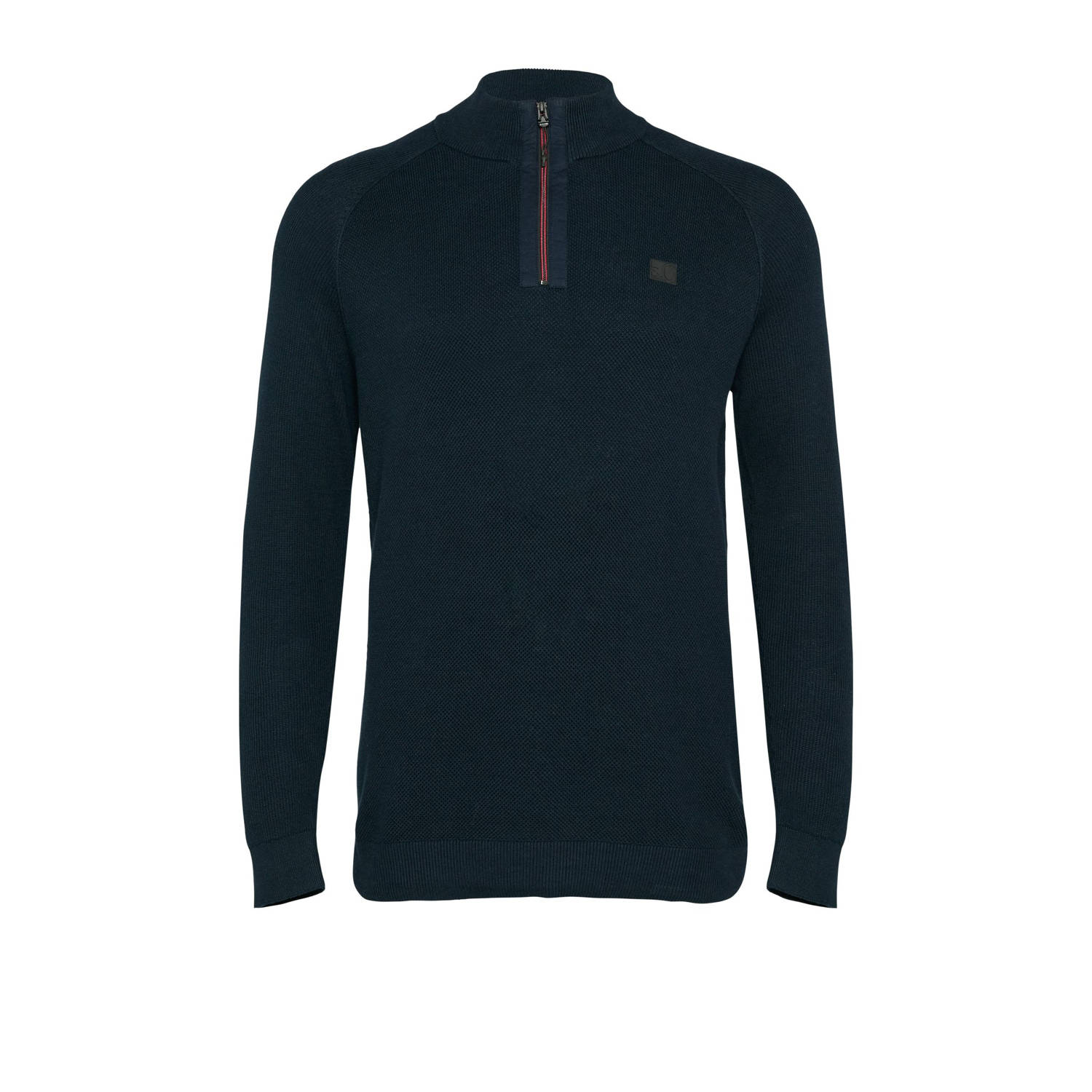 S.Oliver Big Size gebreide trui donkerblauw