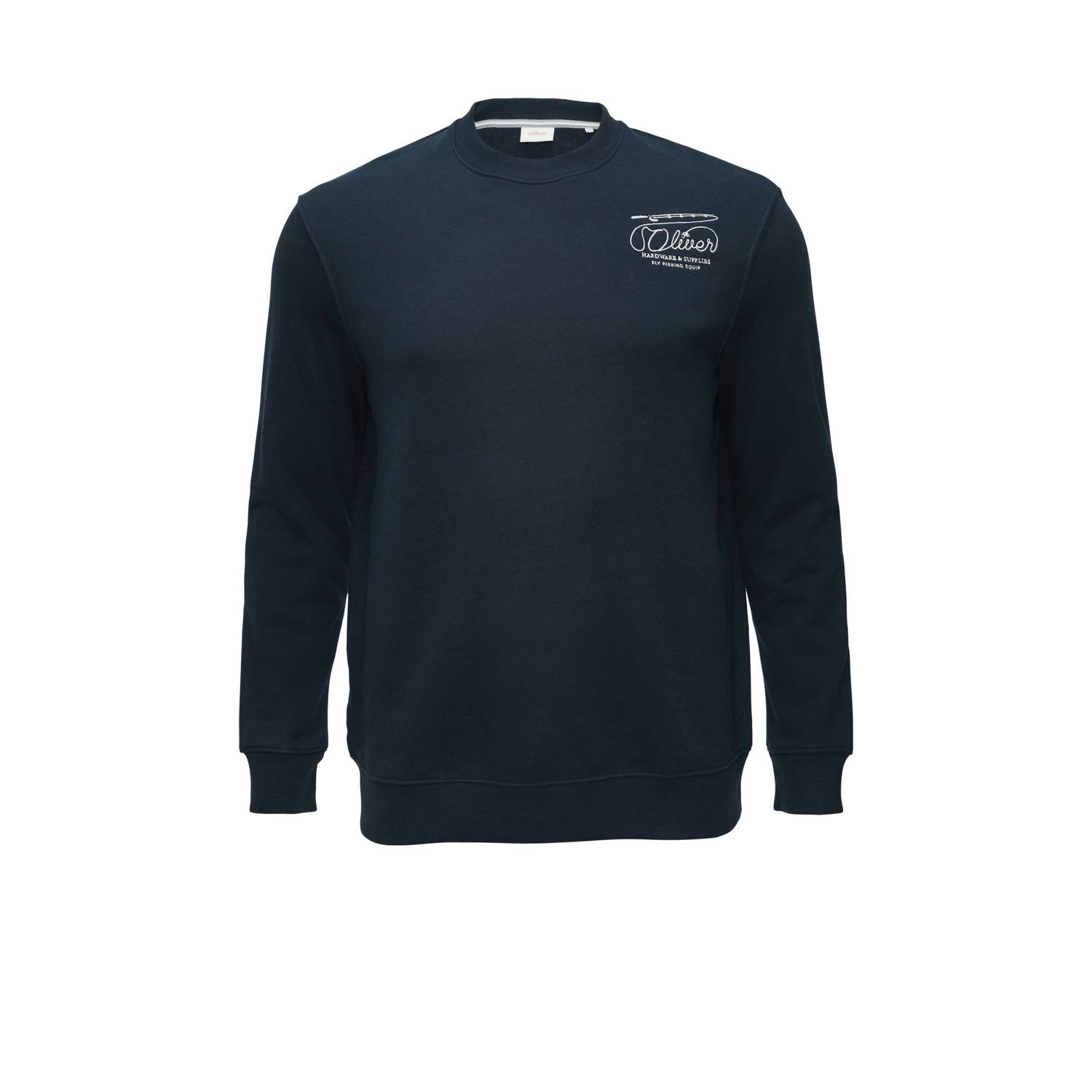 S.Oliver Big Size sweater donkerblauw