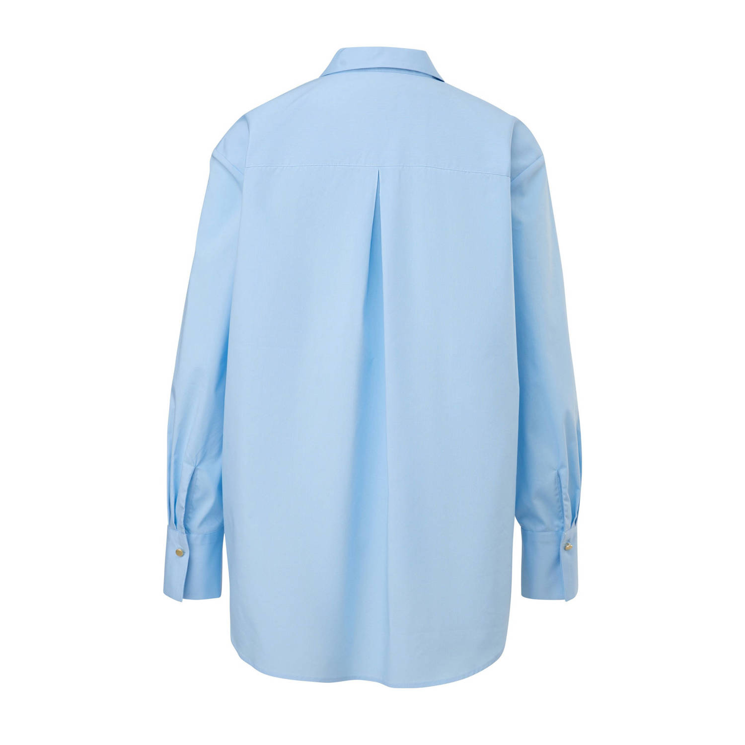 comma blouse lichtblauw