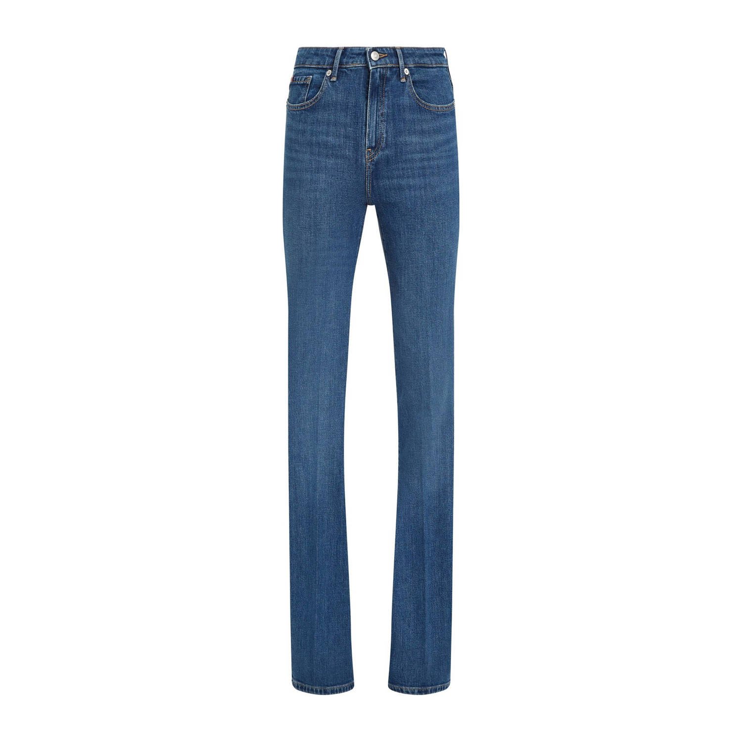 Tommy Hilfiger Bootcut jeans BOOTCUT REGULAR WAIST gemiddelde normale taillehoogte met persplooien met studs