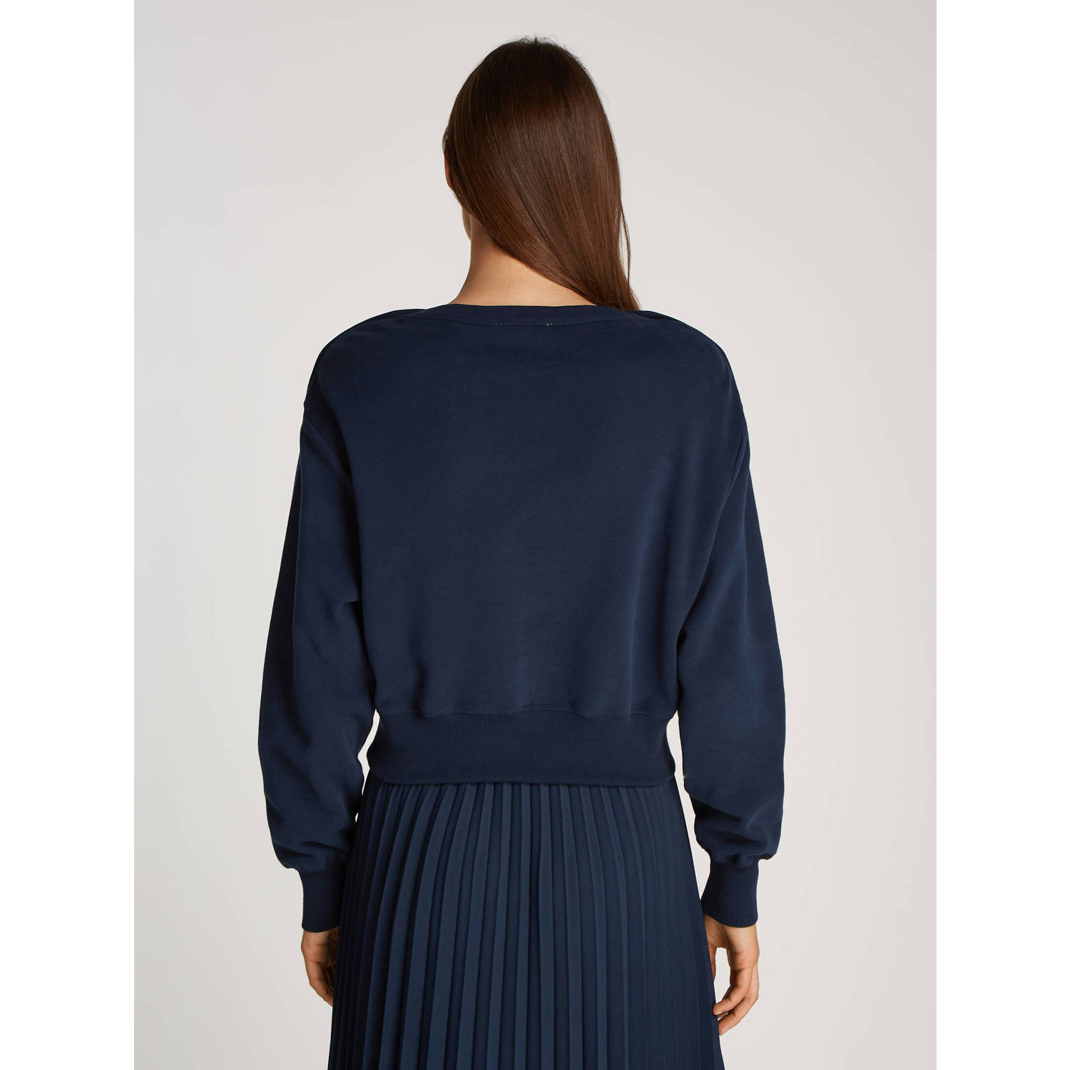 Tommy Hilfiger gebreide trui marine