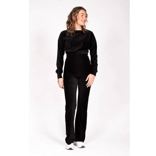 LOVE2WAIT zwangerschapssweater zwart afbeelding
