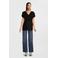 LOVE2WAIT low waist zwangerschaps wide leg jeans stonewashed