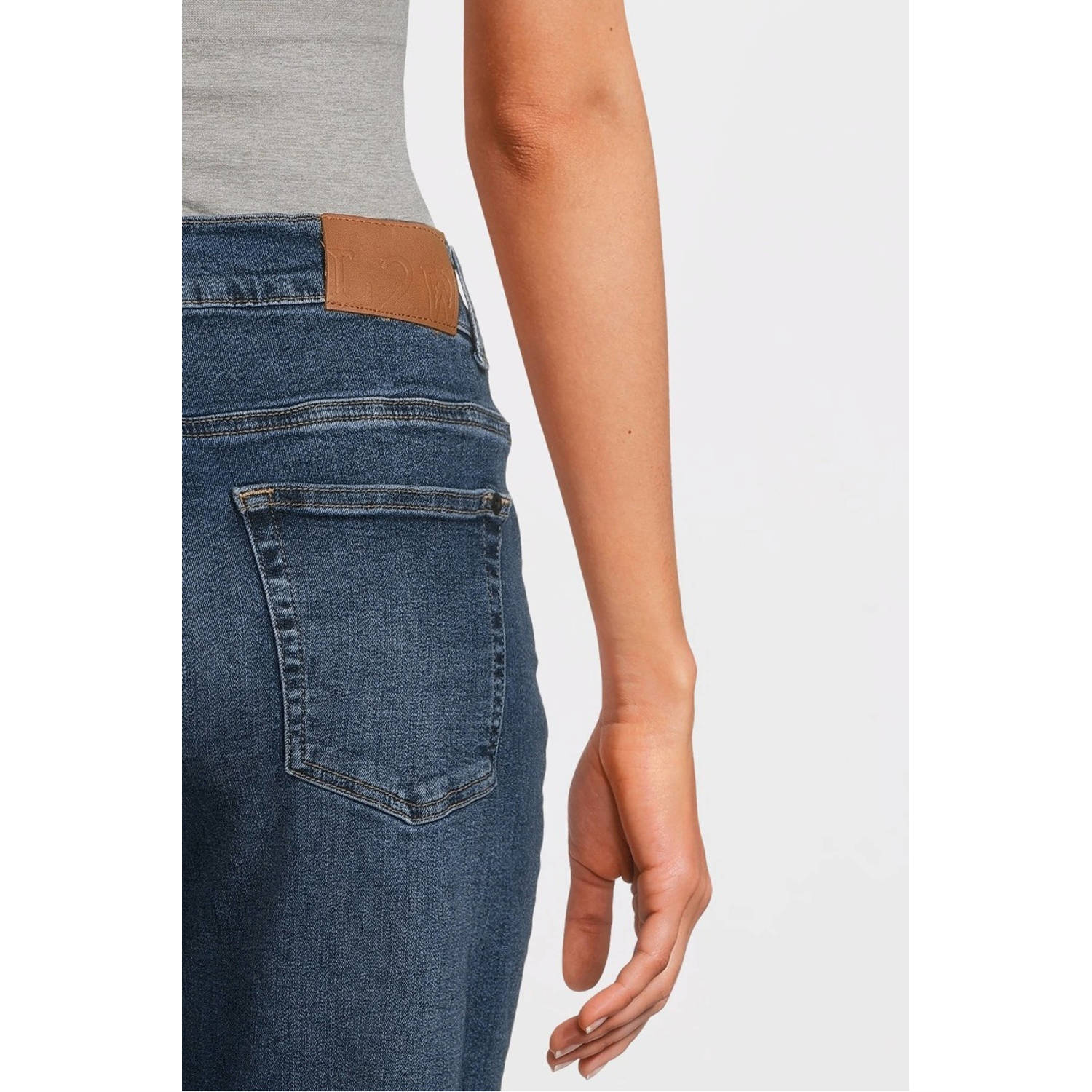 LOVE2WAIT low waist zwangerschaps regular jeans Norah stonewashed