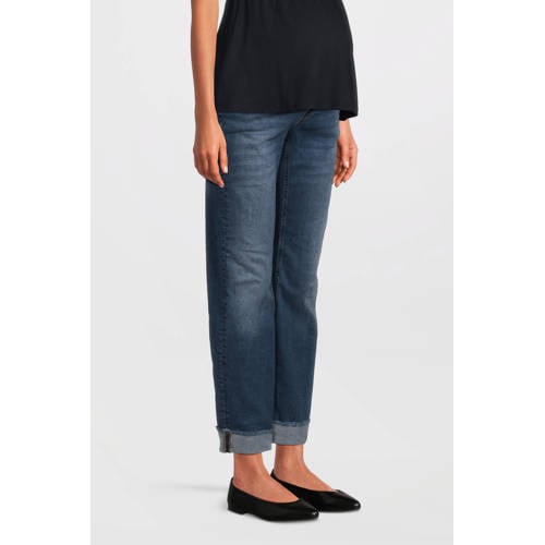 LOVE2WAIT low waist zwangerschaps regular jeans Norah stonewashed afbeelding