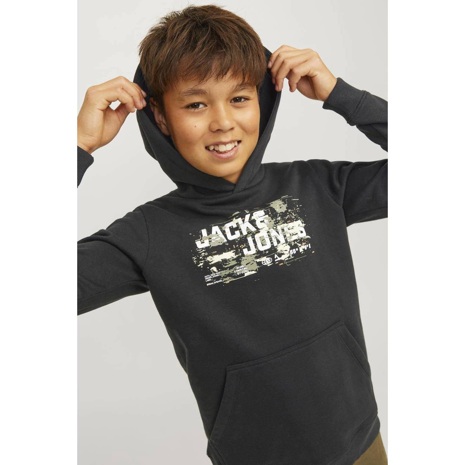 Jack & jones JUNIOR sweater Printopdruk 128 | Sweater van