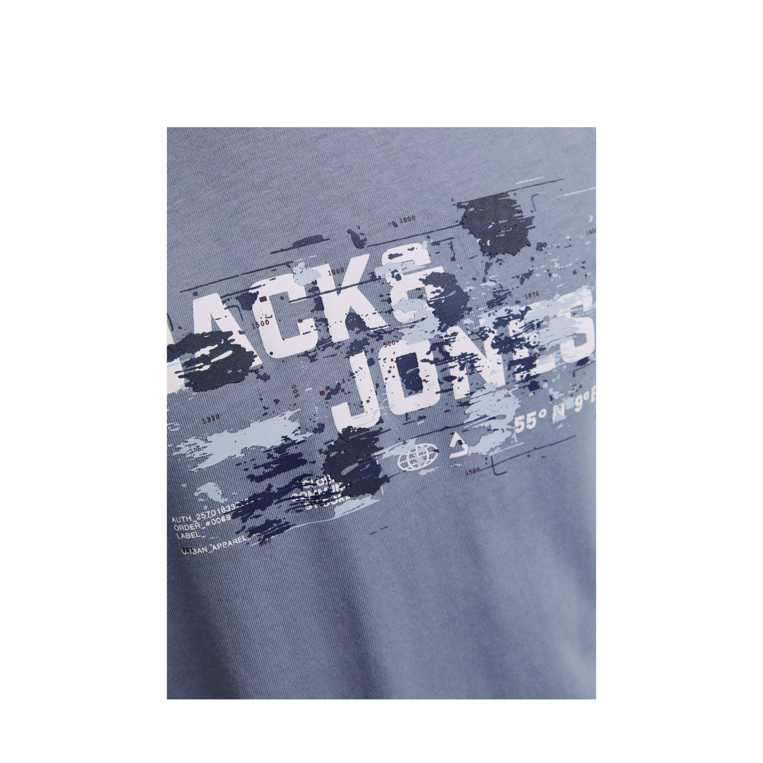 JACK & JONES JUNIOR T-shirt met printopdruk lichtblauw
