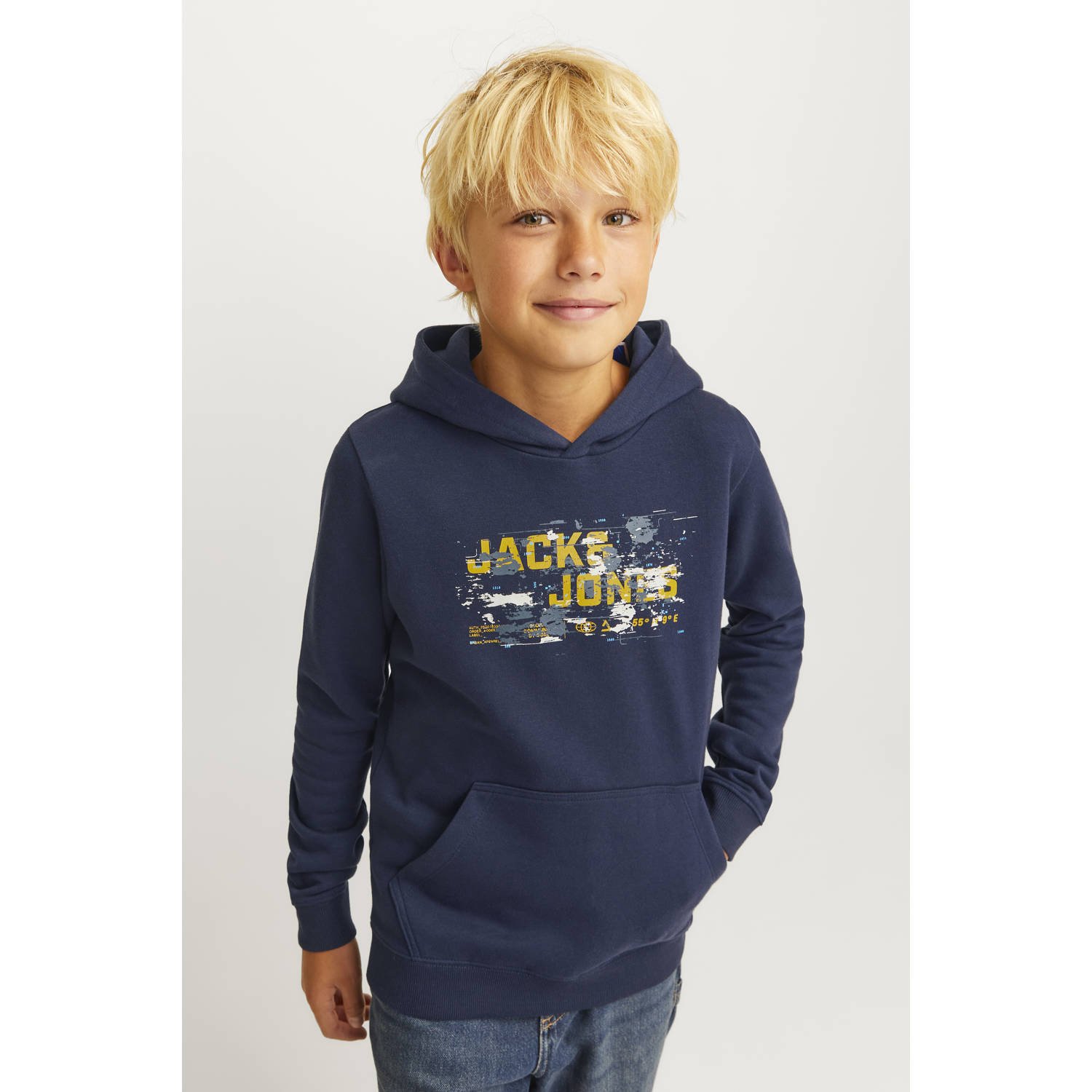 Jack & jones JUNIOR sweater Printopdruk 140 | Sweater van