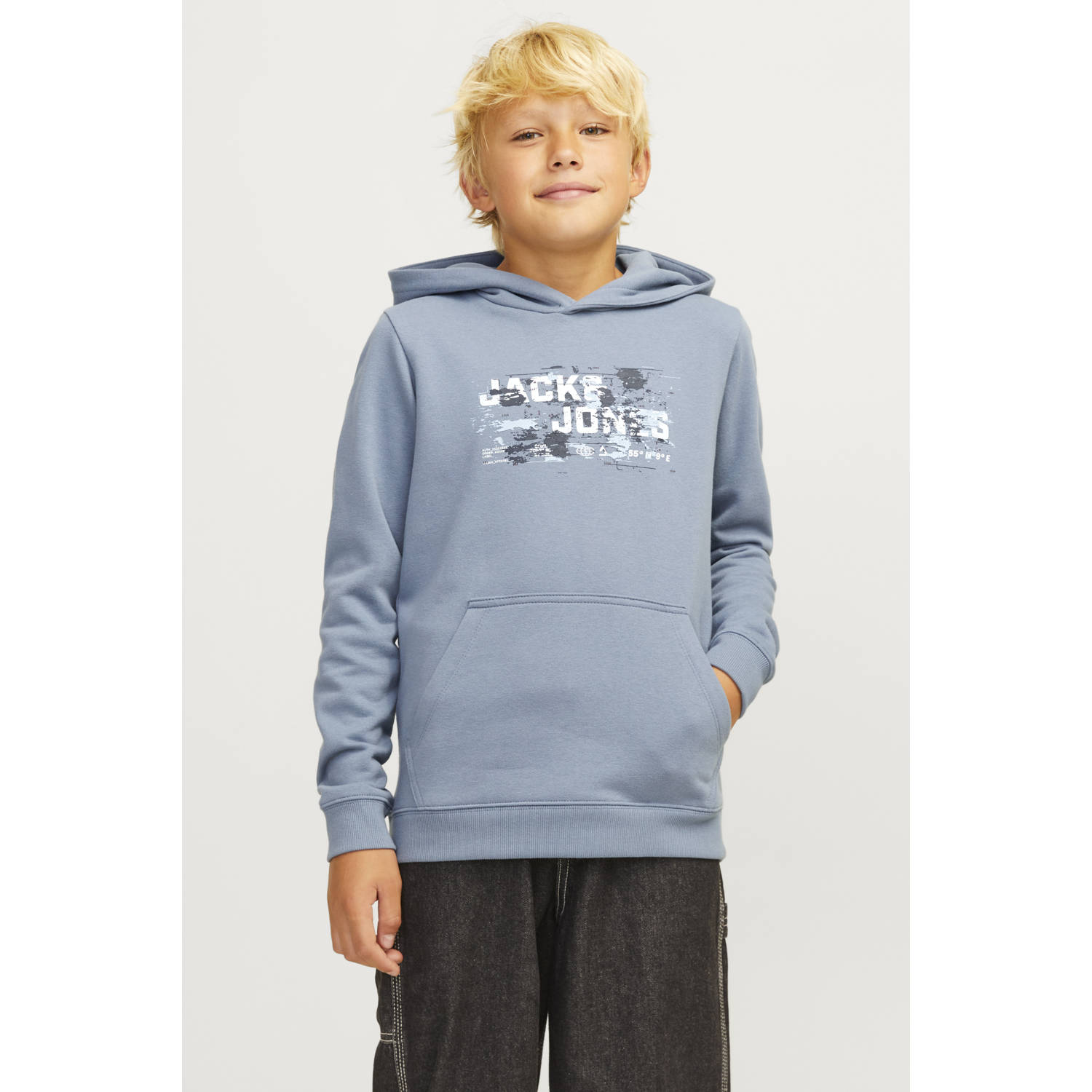 Jack & jones JUNIOR sweater Printopdruk 128 | Sweater van