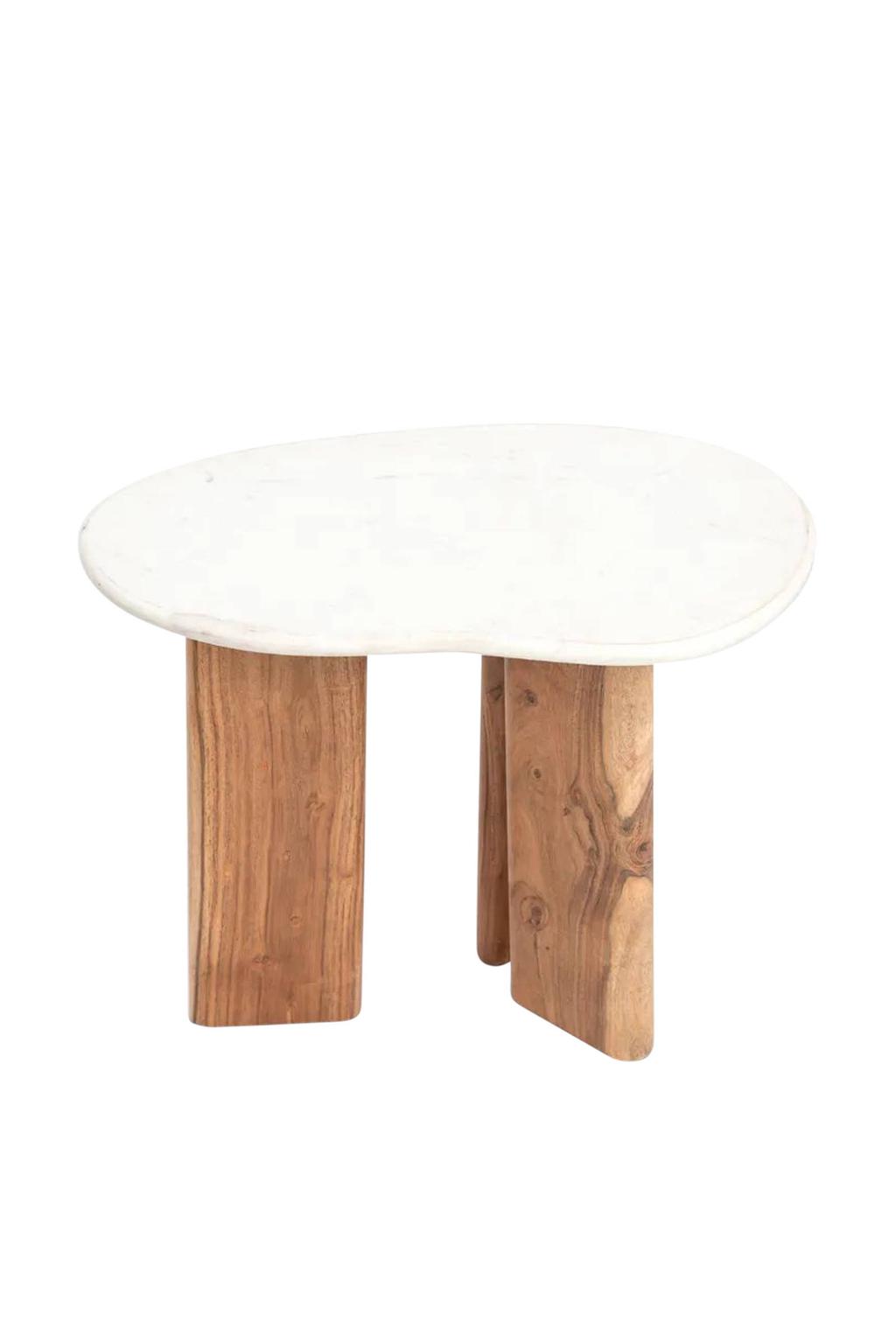 Sissy-Boy bijzettafel met marmeren blad