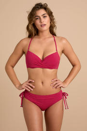 thumbnail: BEACHWAVE voorgevormde beugel bikinitop rood
