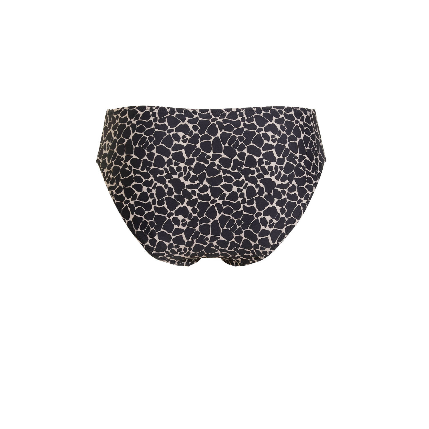 BEACHWAVE hipster bikinibroekje zwart beige
