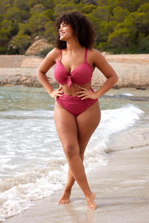 bikinislip donkerroze