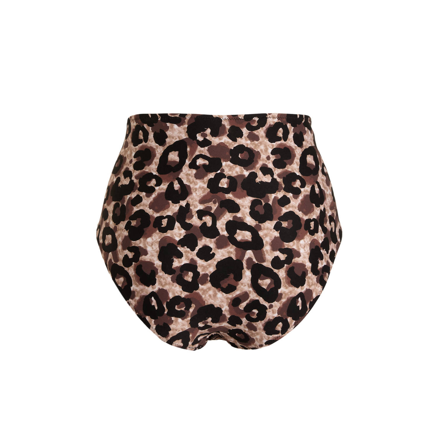 BEACHWAVE Curve bikinislip bruin zwart beige