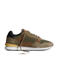 HOFF suède sneakers taupe/groen