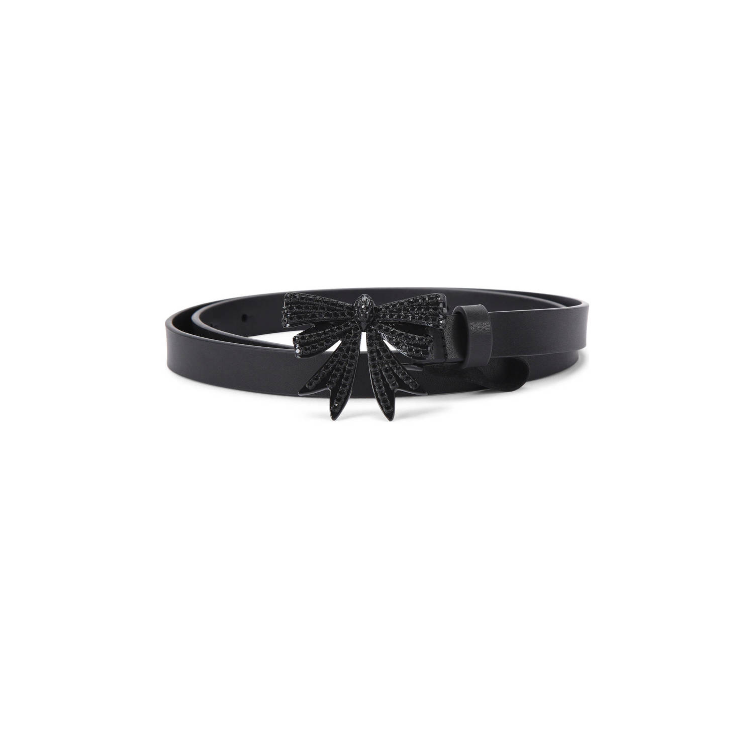 Kurt Geiger riem Belgravia met strass zwart