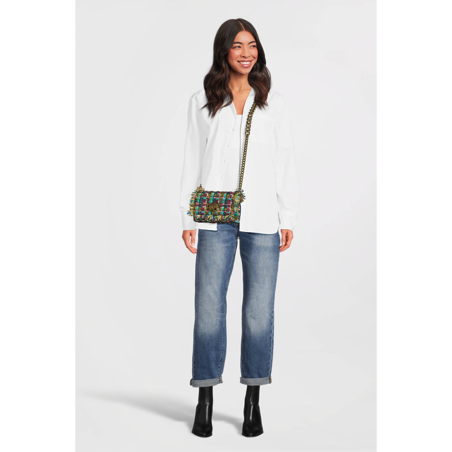 Kurt Geiger Stijlvolle Crossbody Handtas Multicolor Dames
