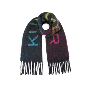 sjaal Logo Yarndye multi