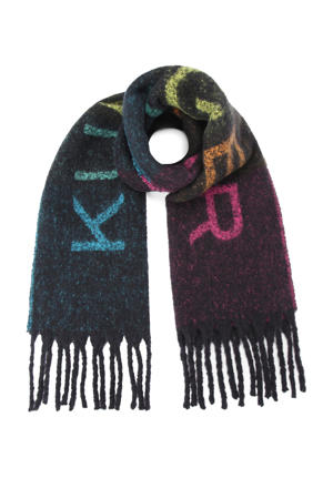 sjaal Logo Yarndye multi