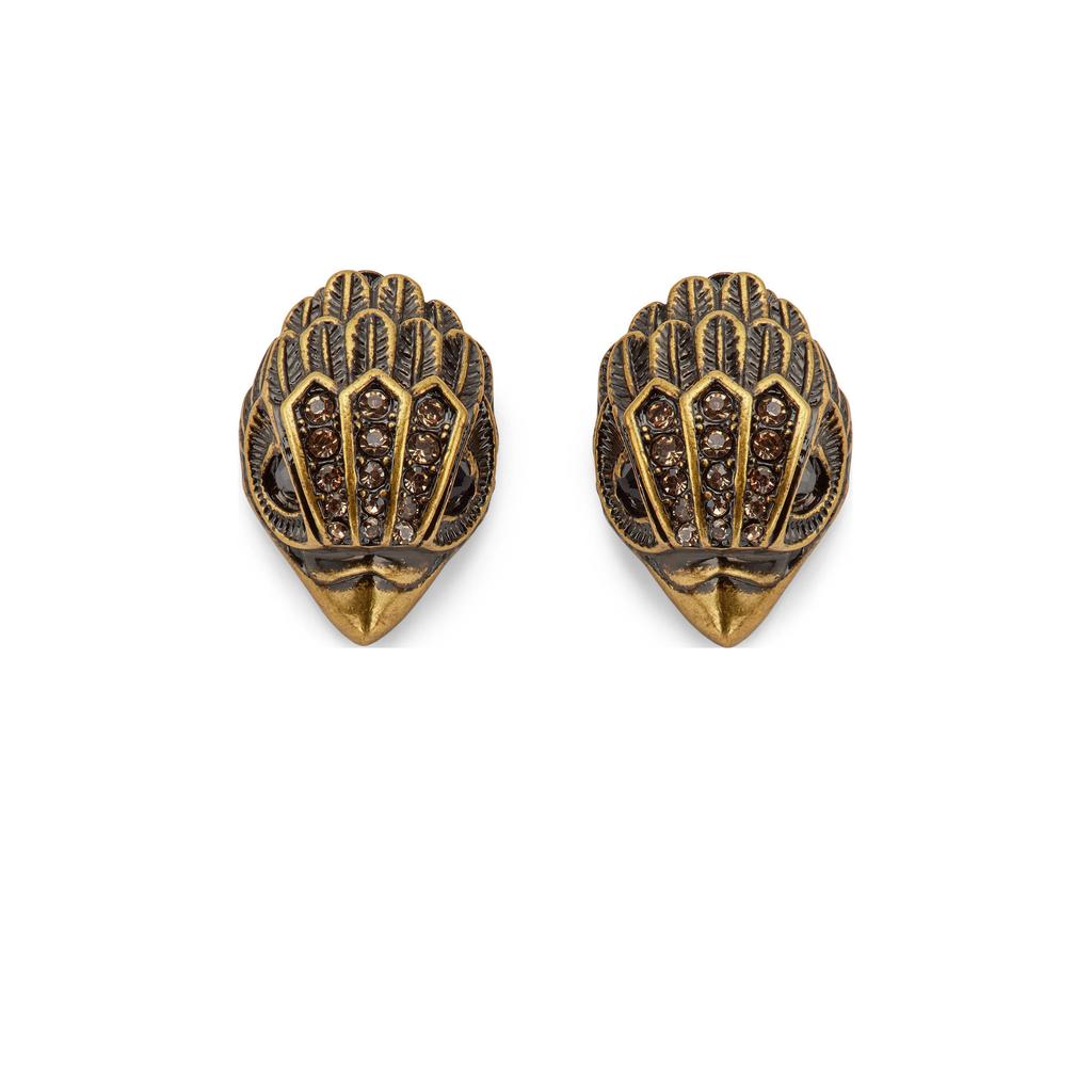 Kurt Geiger oorbellen Eagle Studs goudkleurig
