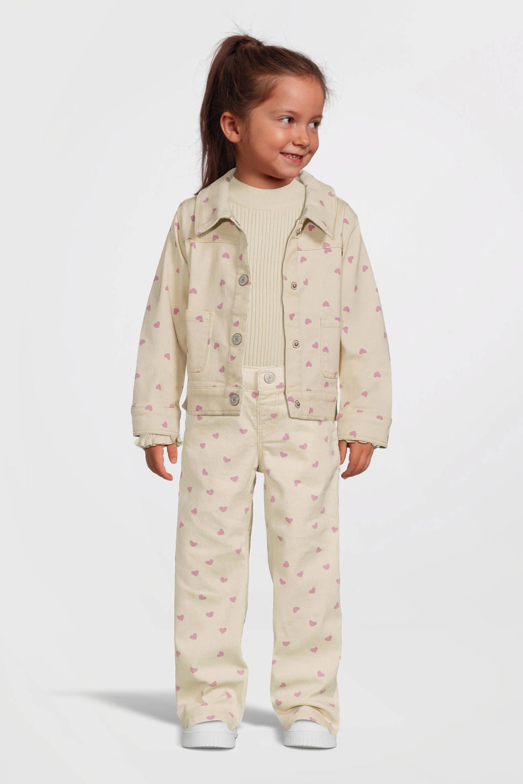 NAME IT MINI longsleeve NMFVIANNA zand
