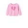 NAME IT MINI sweater NMFVILOUI met printopdruk roze