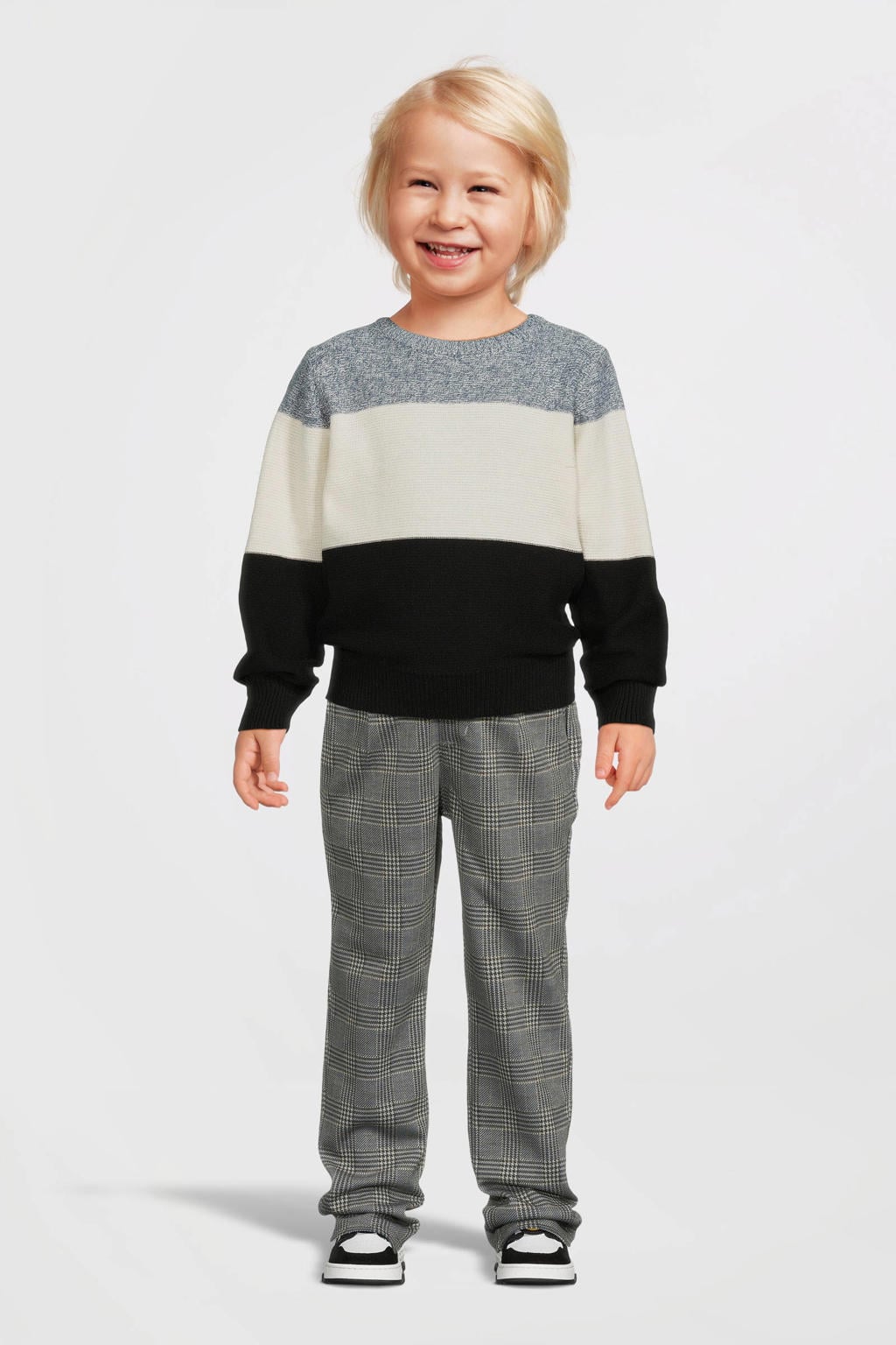 NAME IT MINI gebreide trui blauw