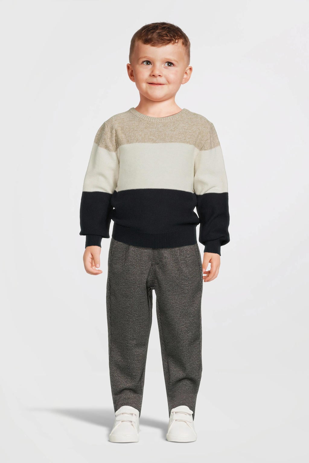 NAME IT MINI gebreide trui ecru