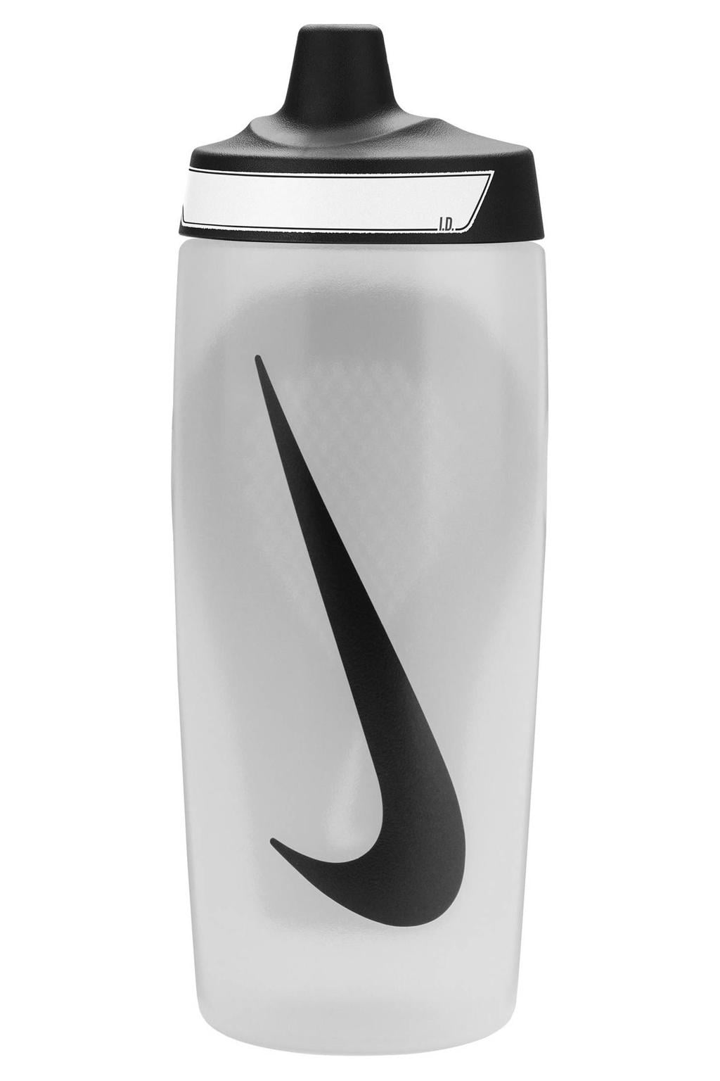 Nike sportbidon Refuel 500 ml wit/zwart
