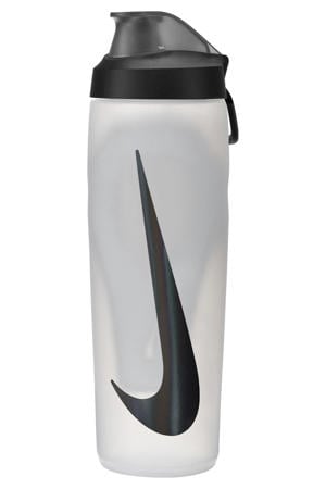 sportbidon Refuel met afsluitbare dop 710 ml wit/zwart