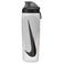 Nike sportbidon Refuel met afsluitbare dop 710 ml wit/zwart