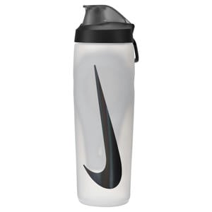 sportbidon Refuel met afsluitbare dop 710 ml wit/zwart