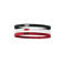 Nike haarbandjes Elastic Hairbands 2.0 - zwart/wit/rood (set van 3)