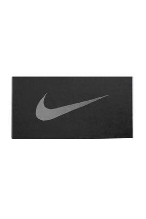   sporthanddoek 80 x 35 cm zwart/antraciet