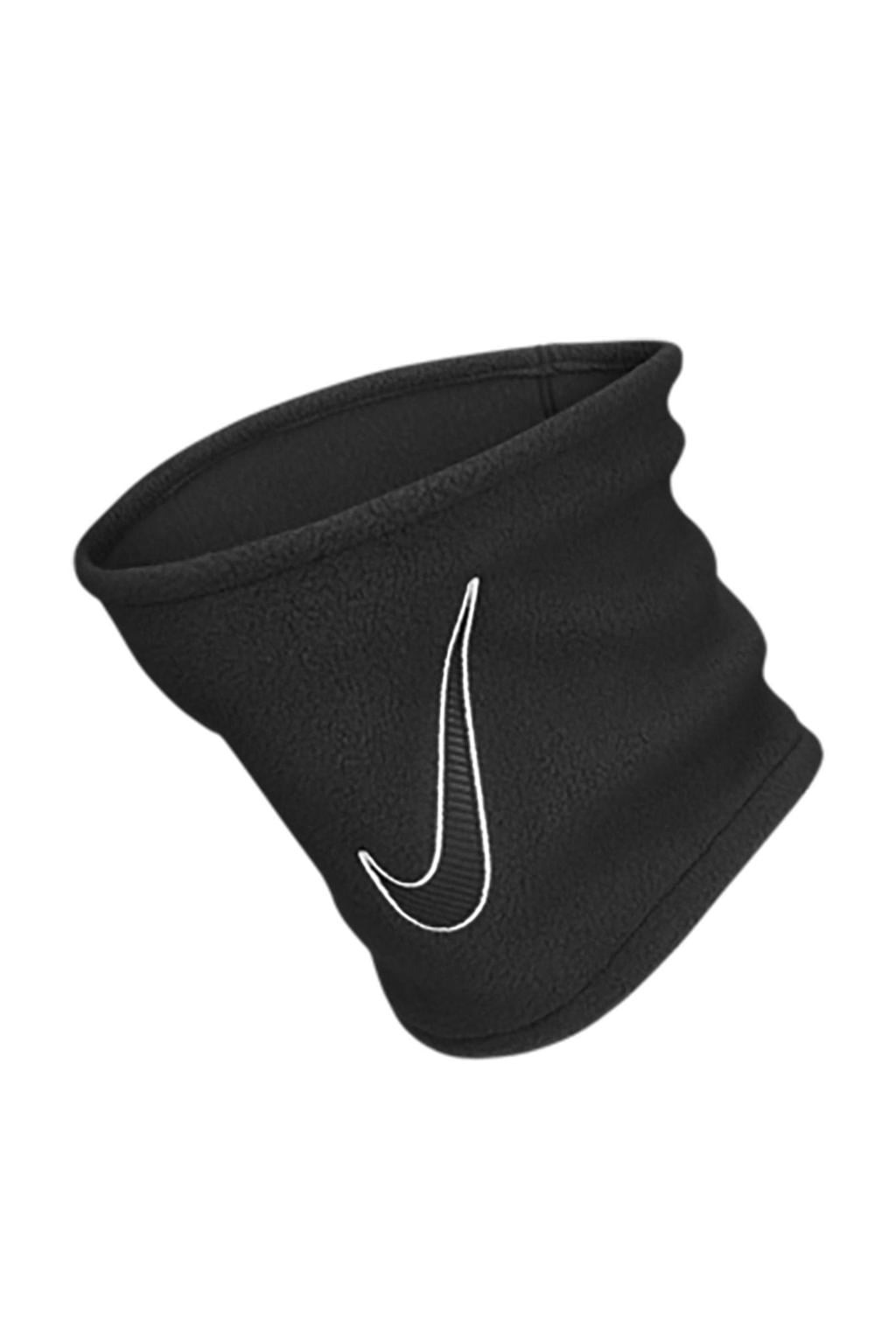 Nike Fleece sport nekwarmer zwart/wit