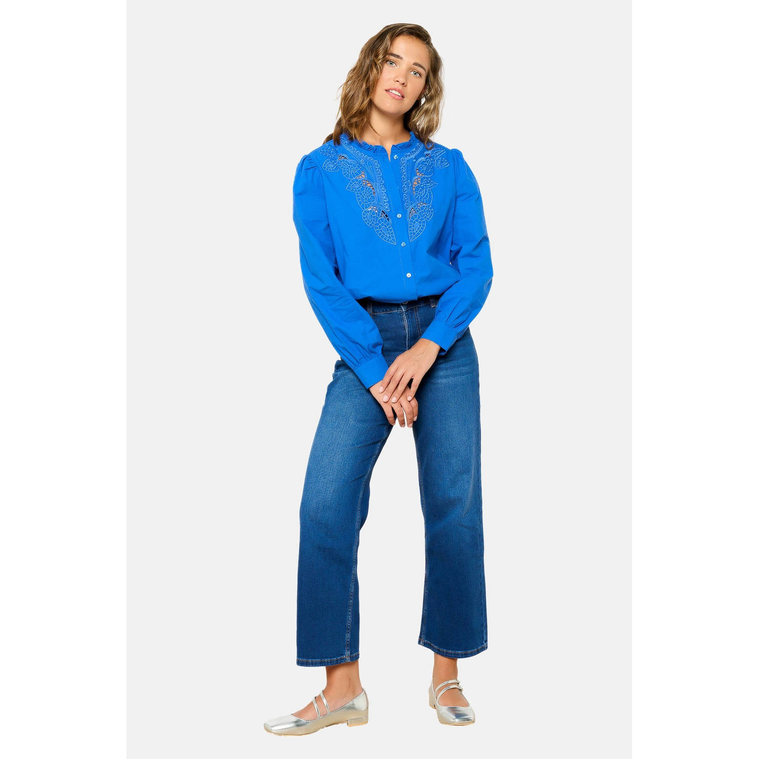 LOLALIZA blouse blauw