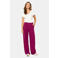 LOLALIZA wide leg broek violine