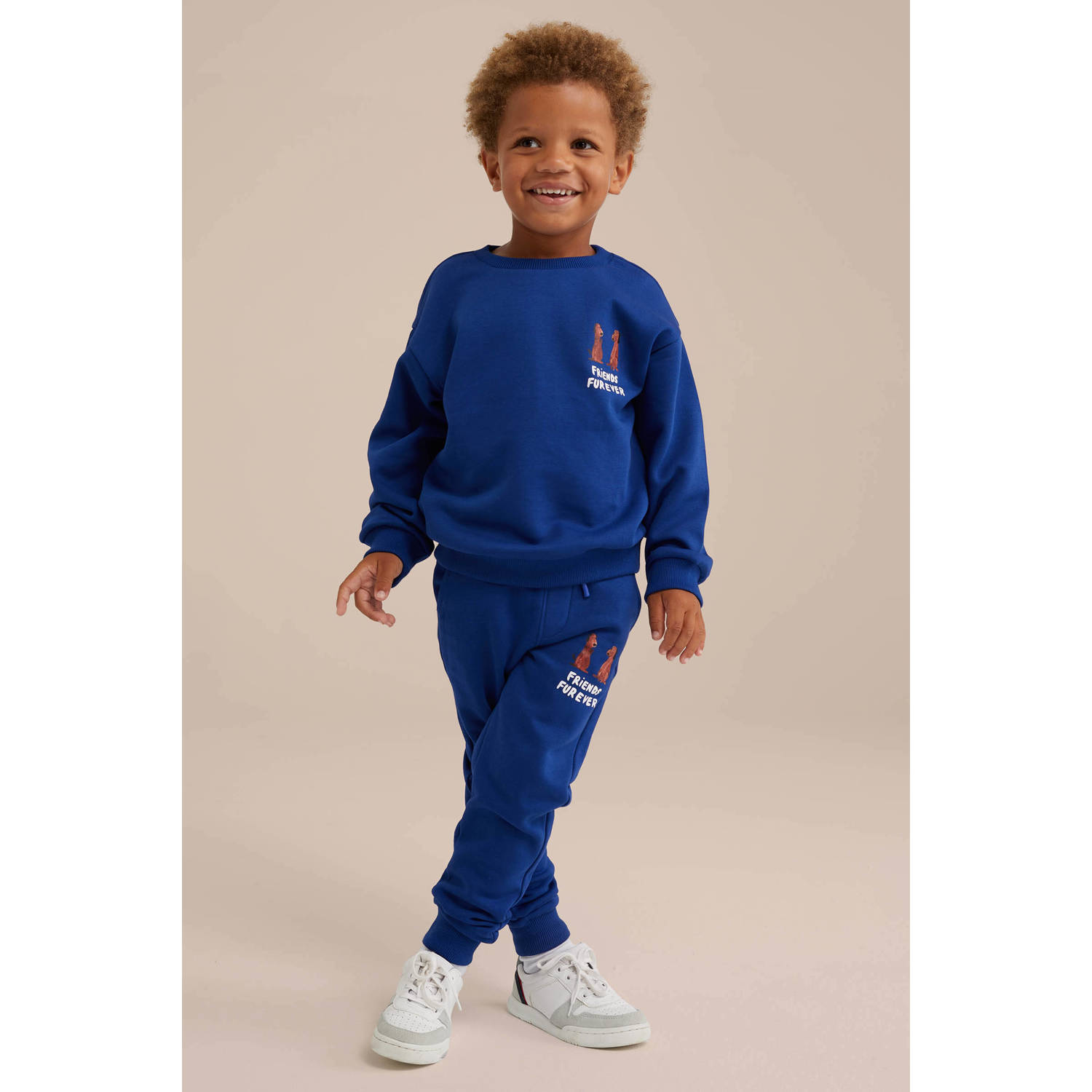 WE Fashion sweater blauw
