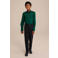 WE Fashion overhemd met vlinderstrik - donkerrood