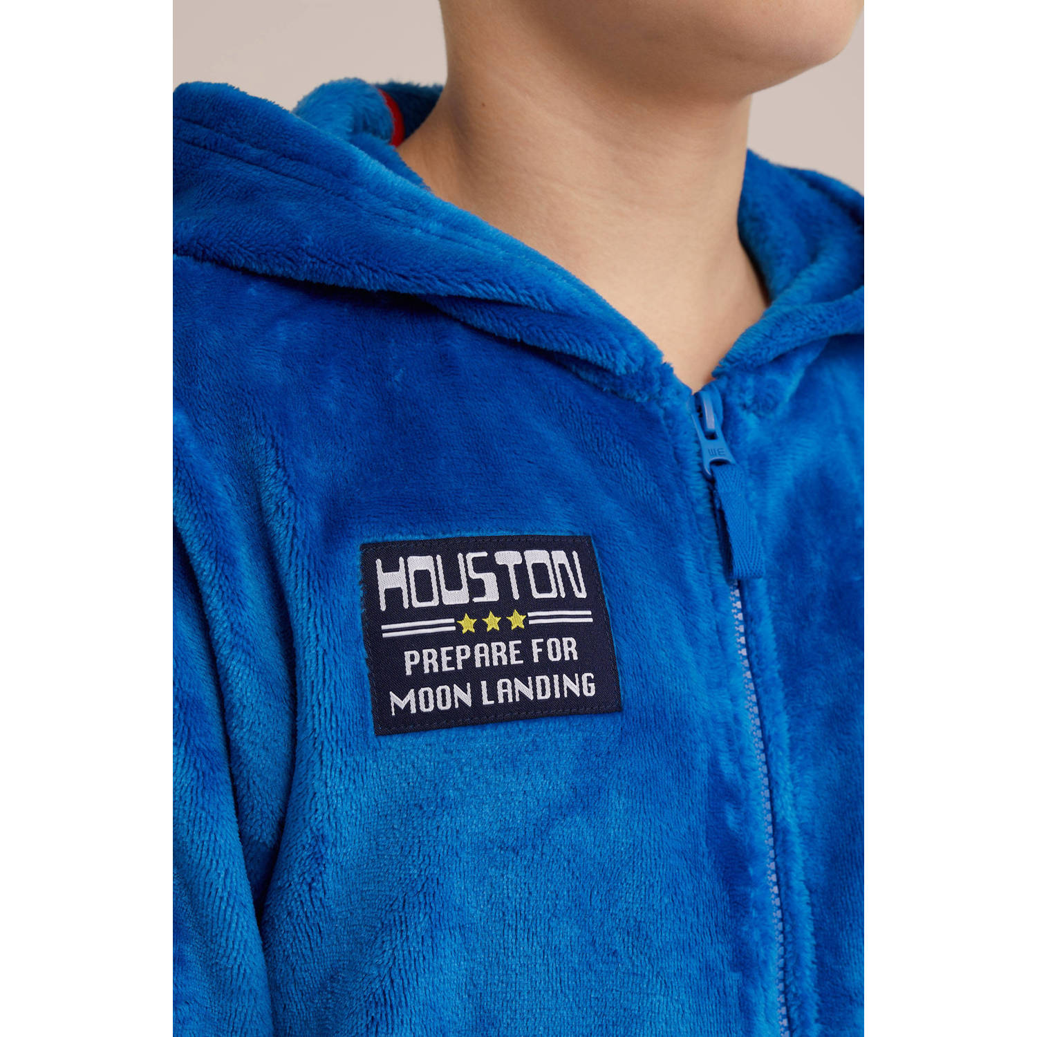 WE Fashion Onesie astronaut blauw