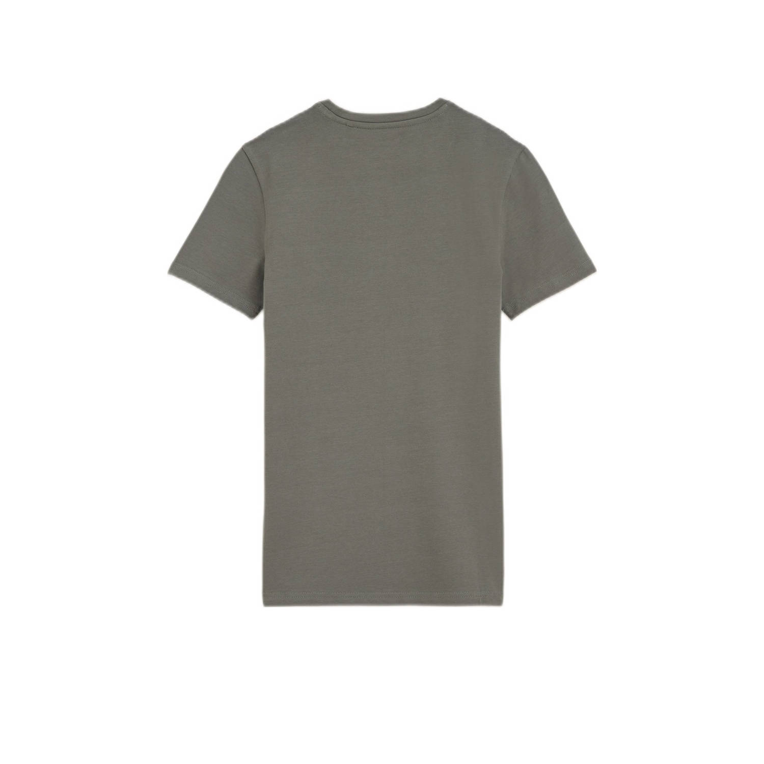 WE Fashion T-shirt grijsgroen
