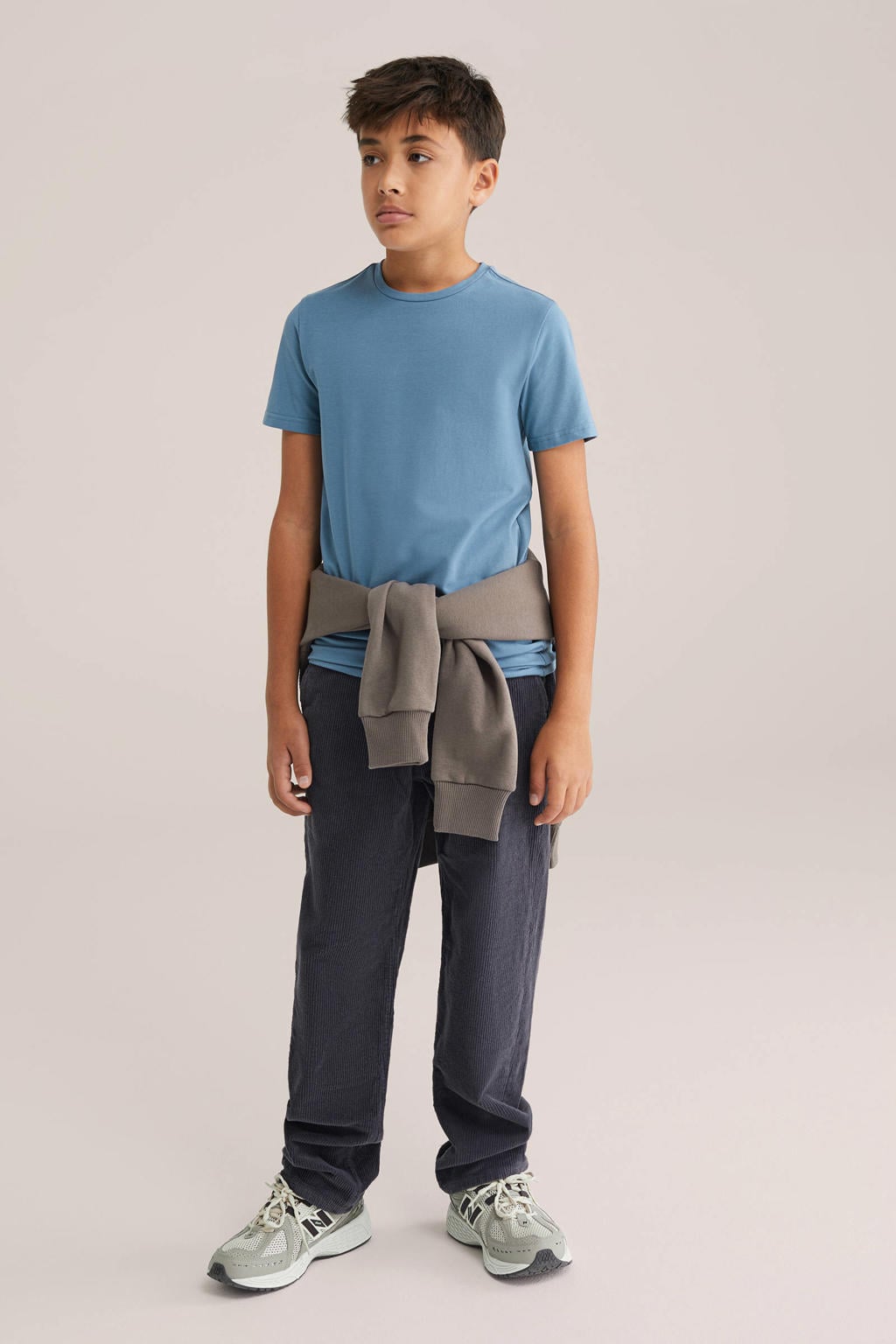 WE Fashion T-shirt donkerblauw