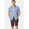 Jan Vanderstorm casual overhemd blauw
