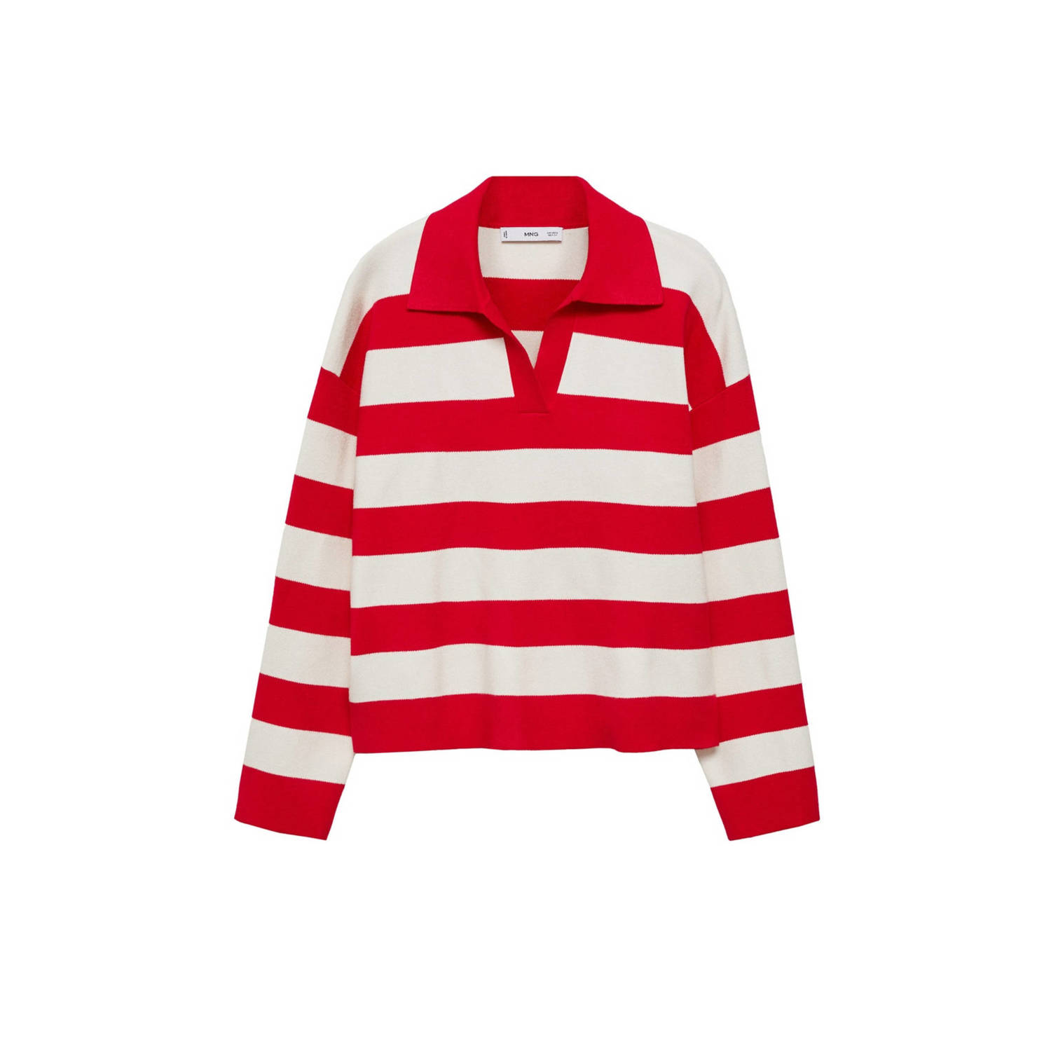 Mango gebreide trui rood