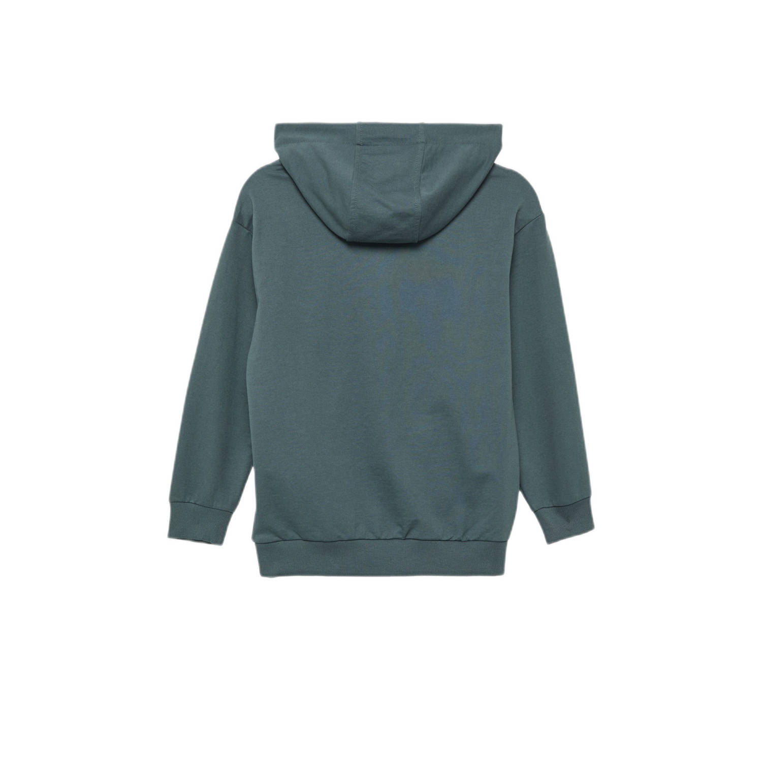s.Oliver hoodie met tekst grijs