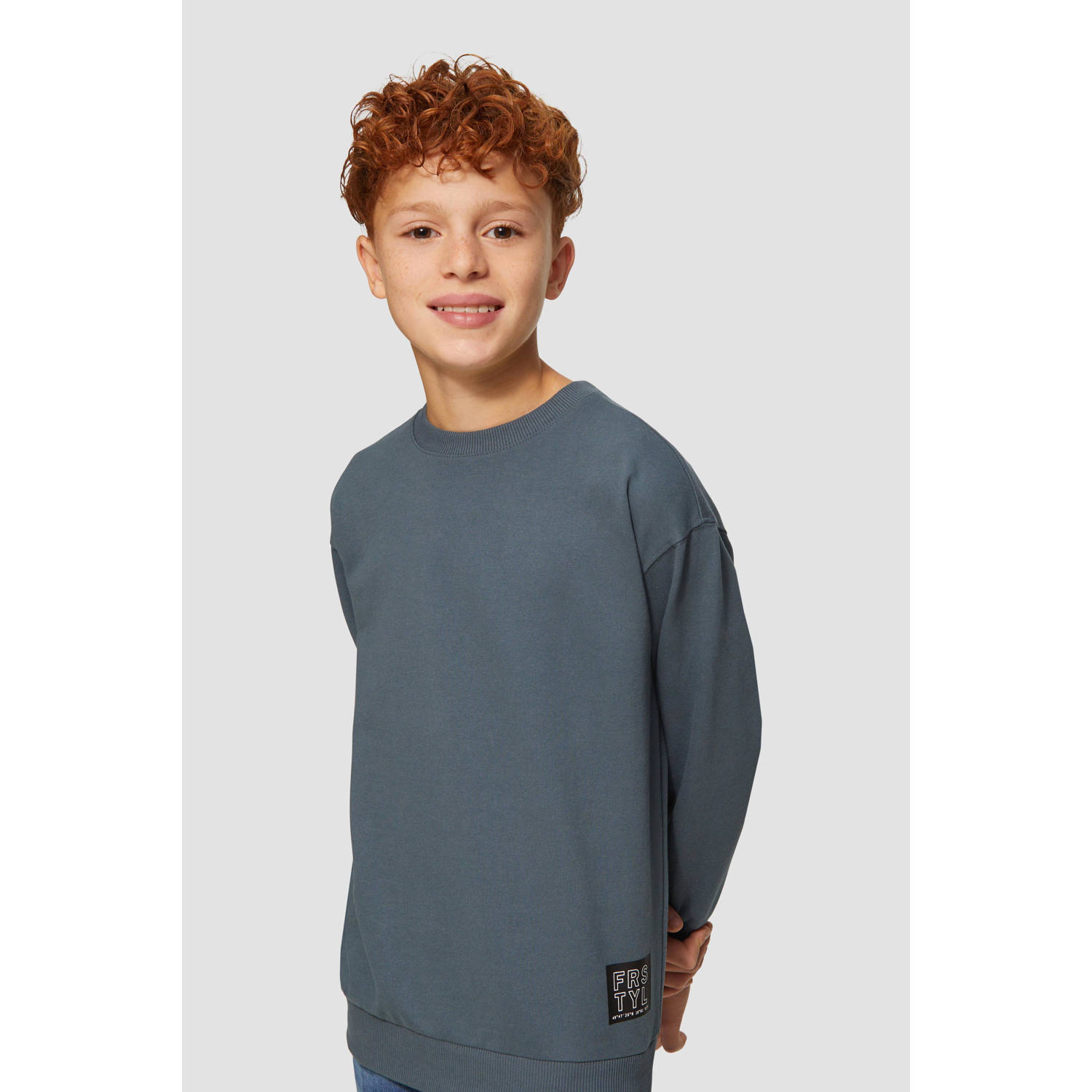 S.Oliver sweater grijsblauw